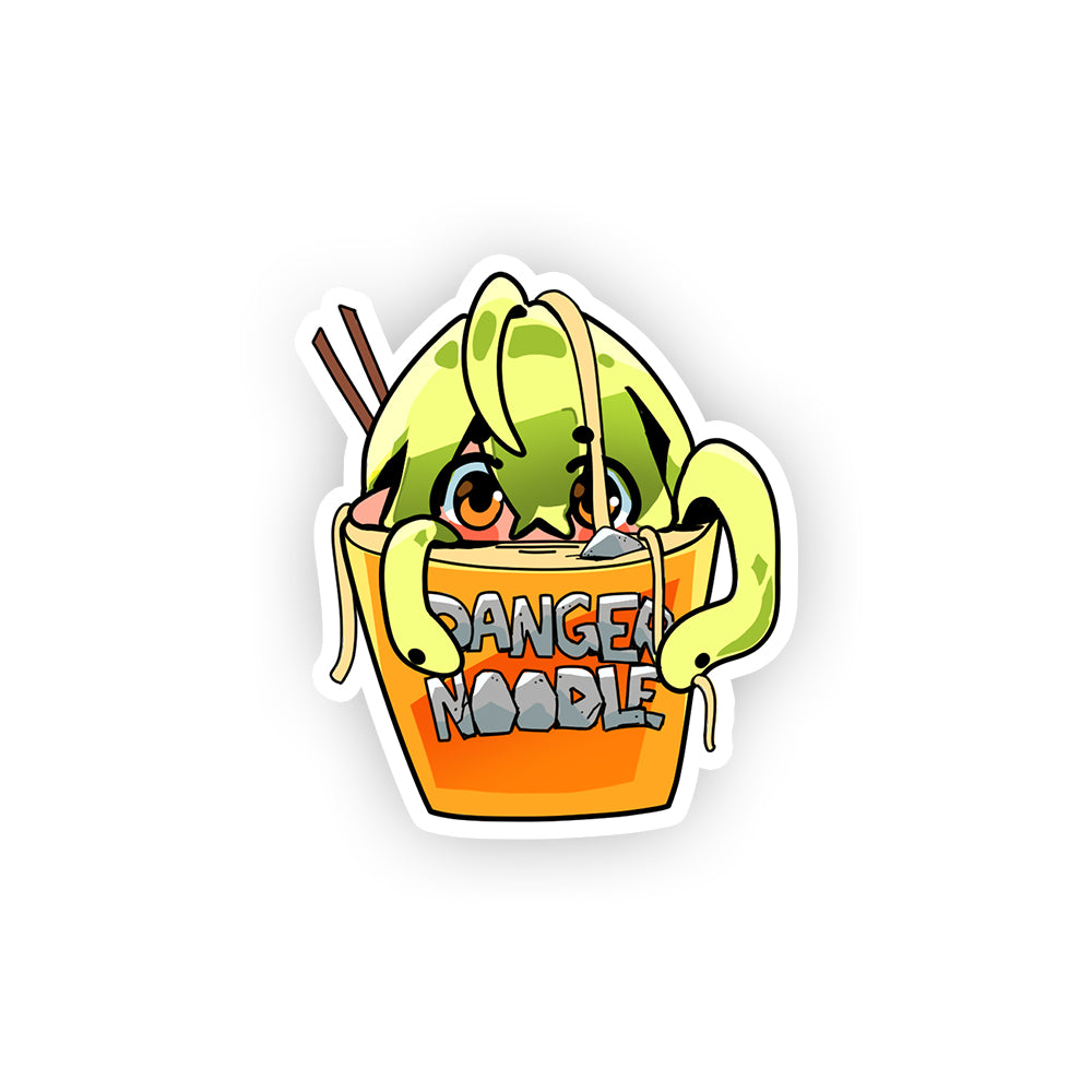 MeduYusa Danger Noodle Sticker