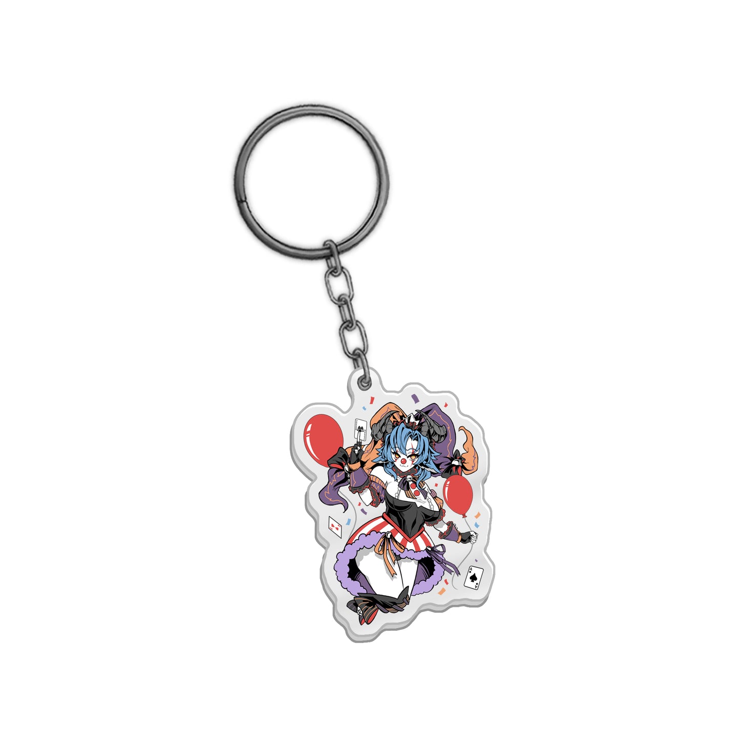 Meuw Clown Keychain