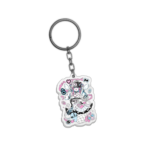 Milkyray Internet Angel Keychain