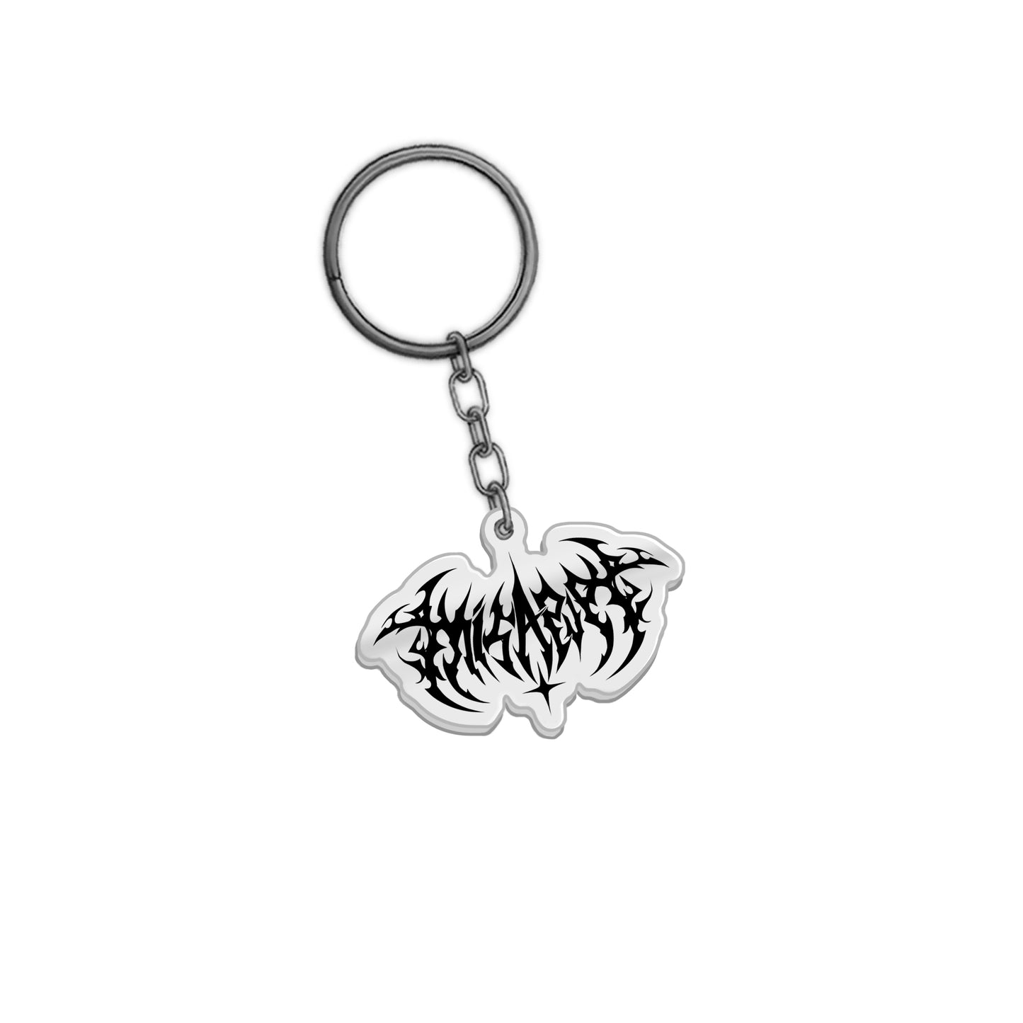 Misapup Black Logo Keychain