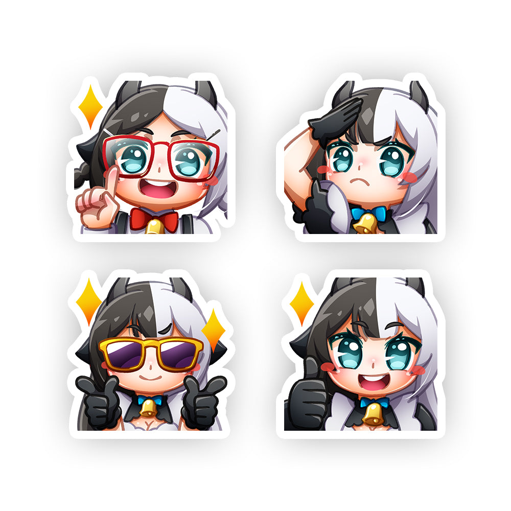 Mookei Emote Sticker Pack