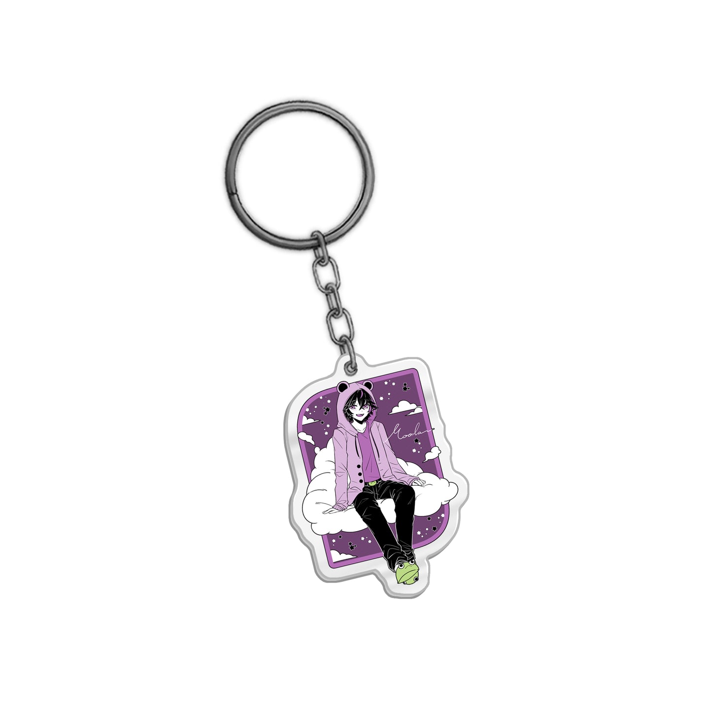 MoolaUwU 'Star Gazer' Keychain