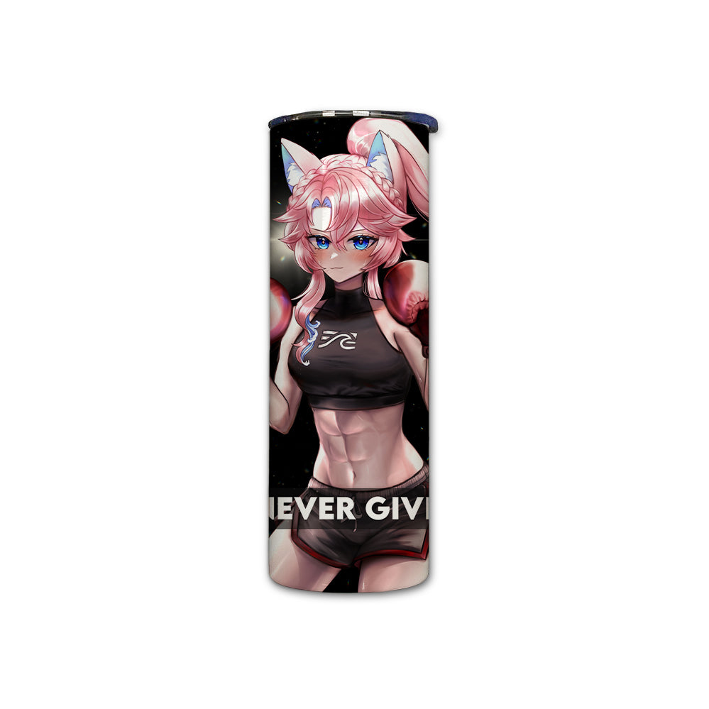 NatsuNami Never Give Up Tumbler