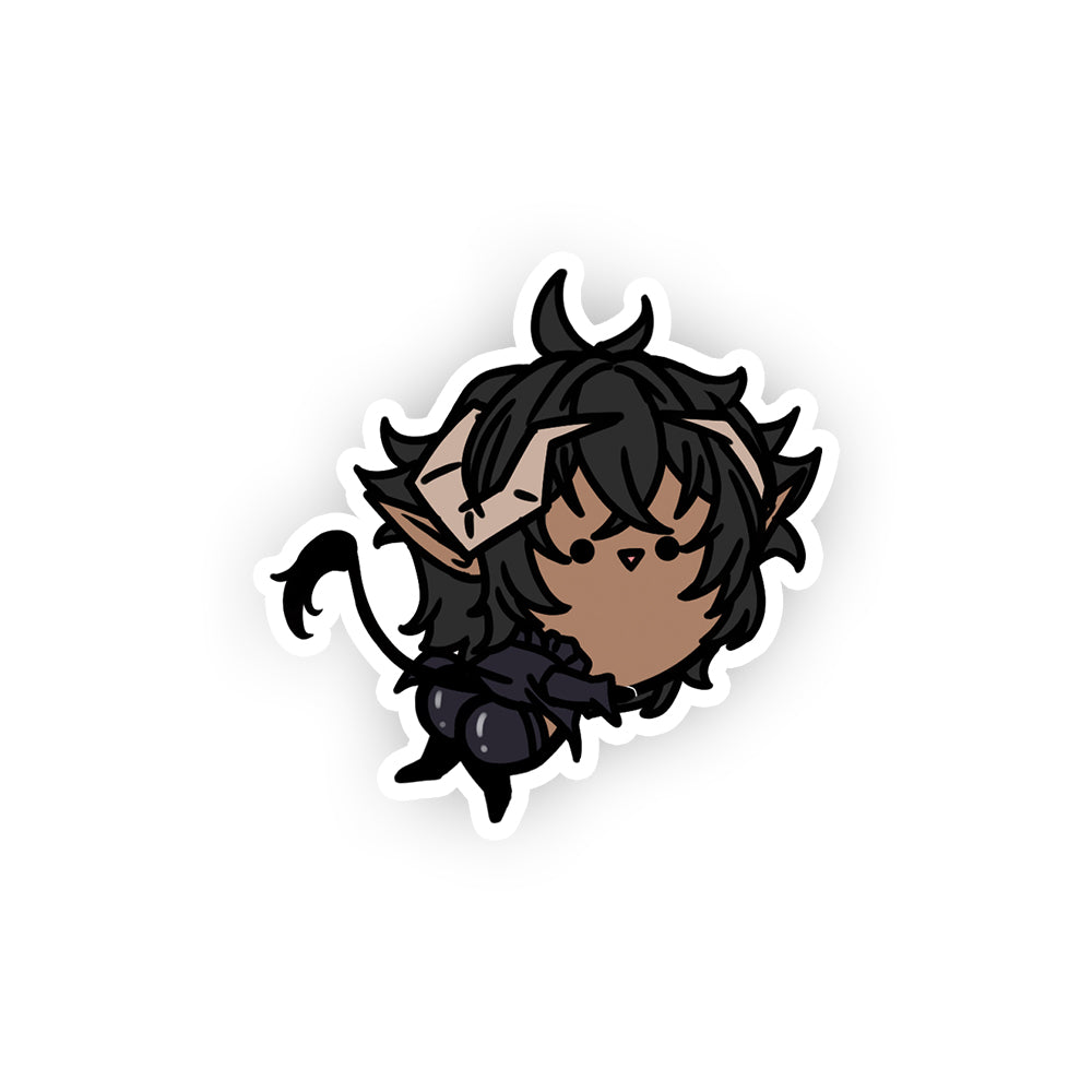 NikkiValentineVT Cheeks Sticker