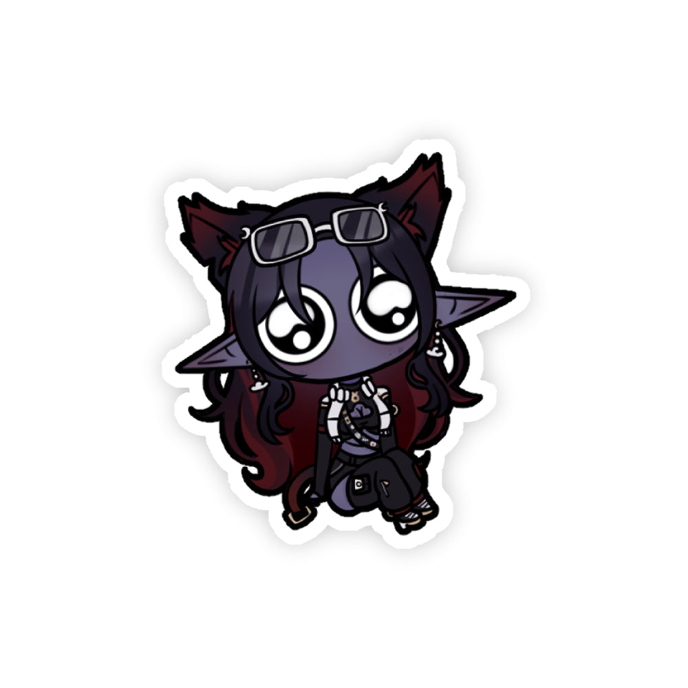 Pina Maowlada "Sadge" Sticker
