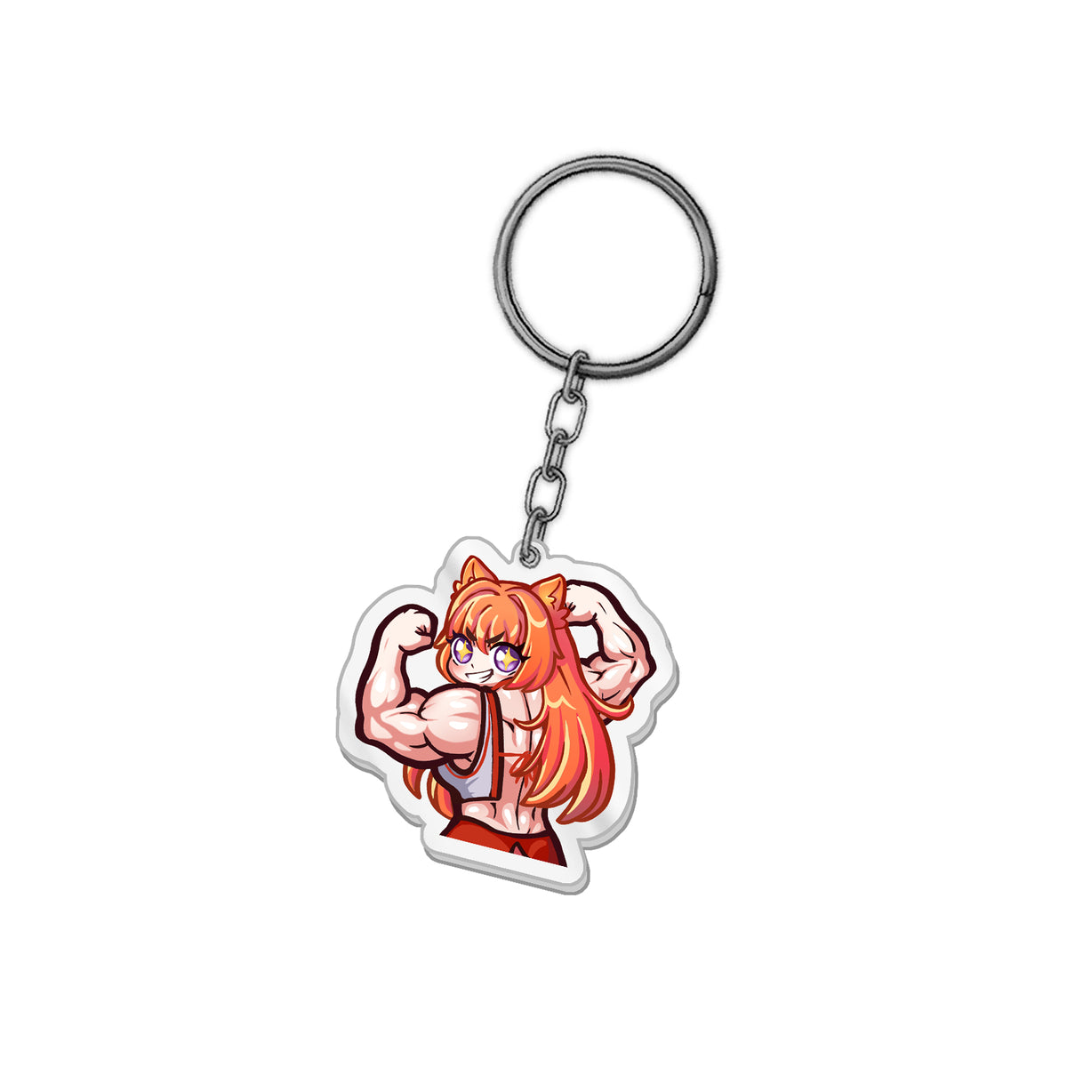 Popacollaa "BUFF!" Keychain
