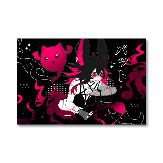 Velzarii Obsidian Flame Poster