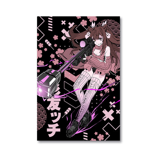 Sayucchi "Cyber-Run" Poster