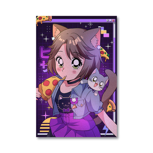 Saber Raimu 'Pizza Night' Poster