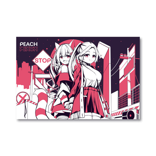 Peachmilky Signs Poster