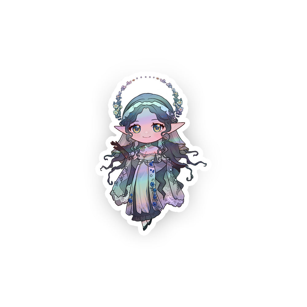 redautumnowl "Goddess" Holo Sticker