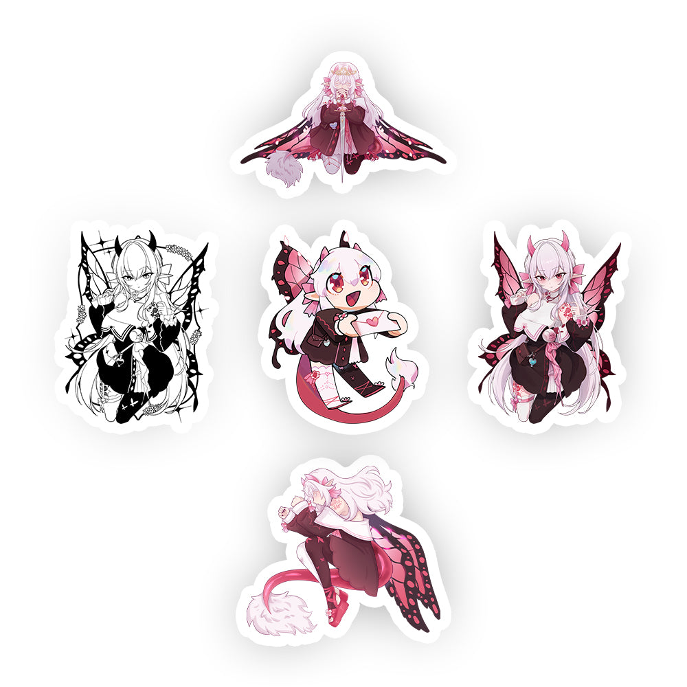 Rheyaheart 'Pocket Sized Dragon' Sticker Pack
