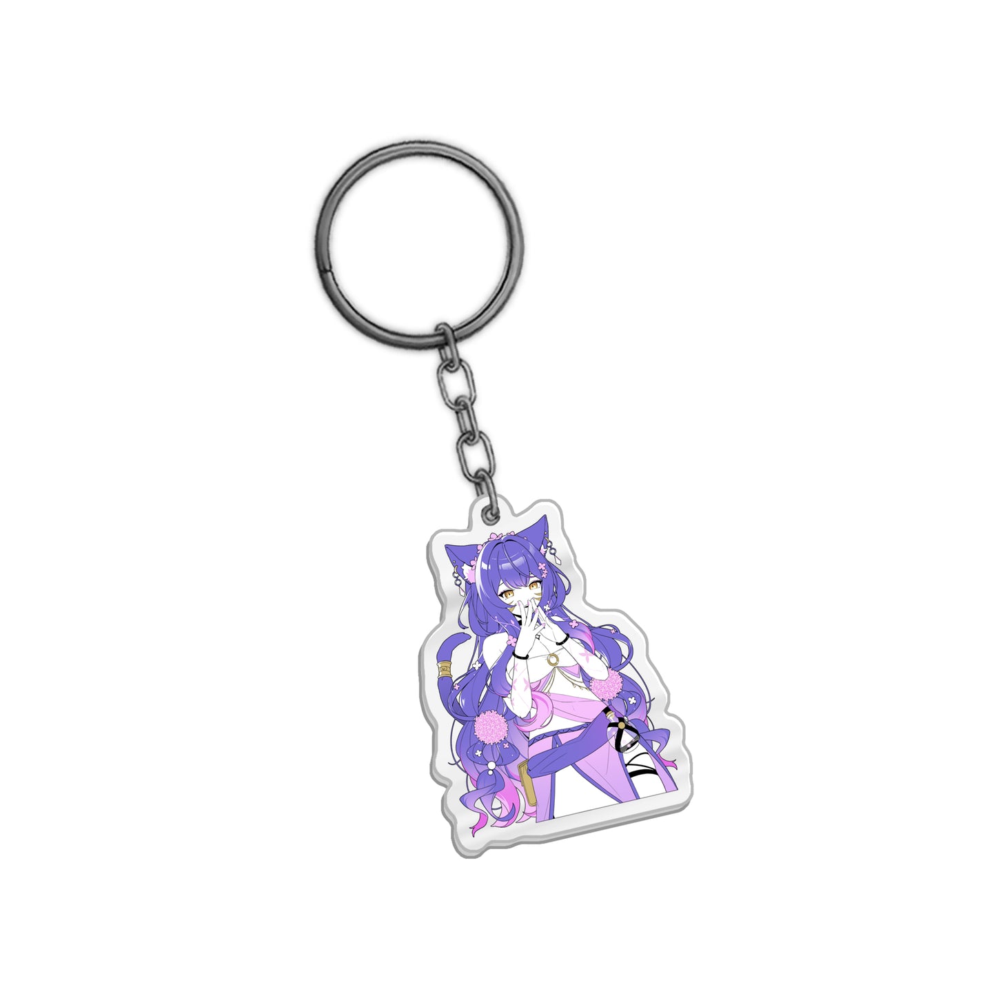 Rhiowmeow 'Excited to See You' Keychain