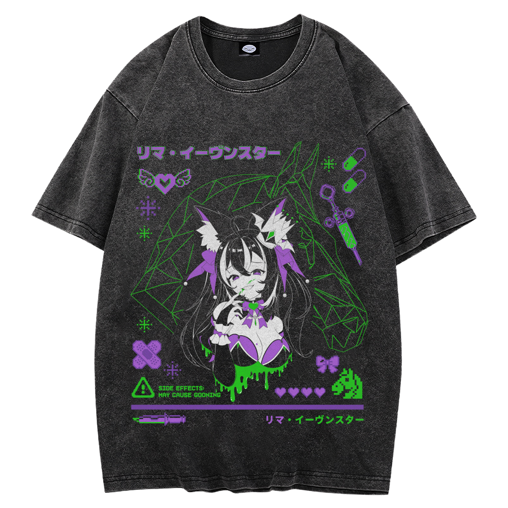 Rima Evenstar Acid Wash T-Shirt