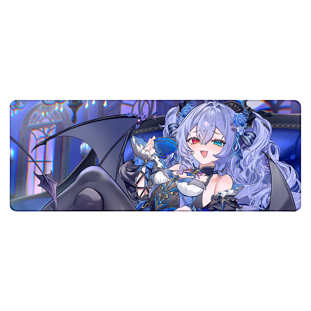 Rina Lucsper "Tea Time!" XL Mousepad