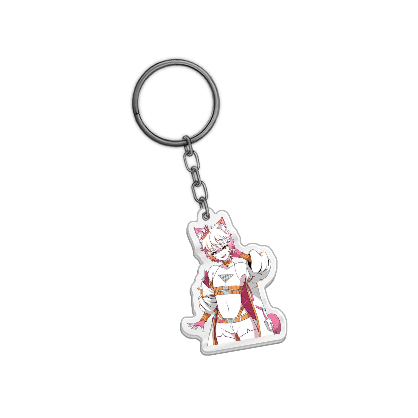 Rokiishi "Silly Catboy" Keychain