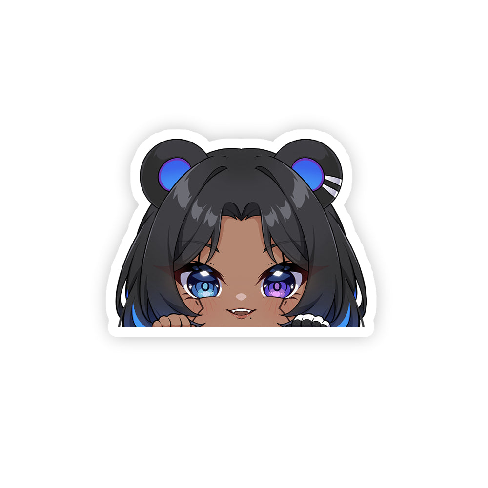 Saberita Peeker Sticker