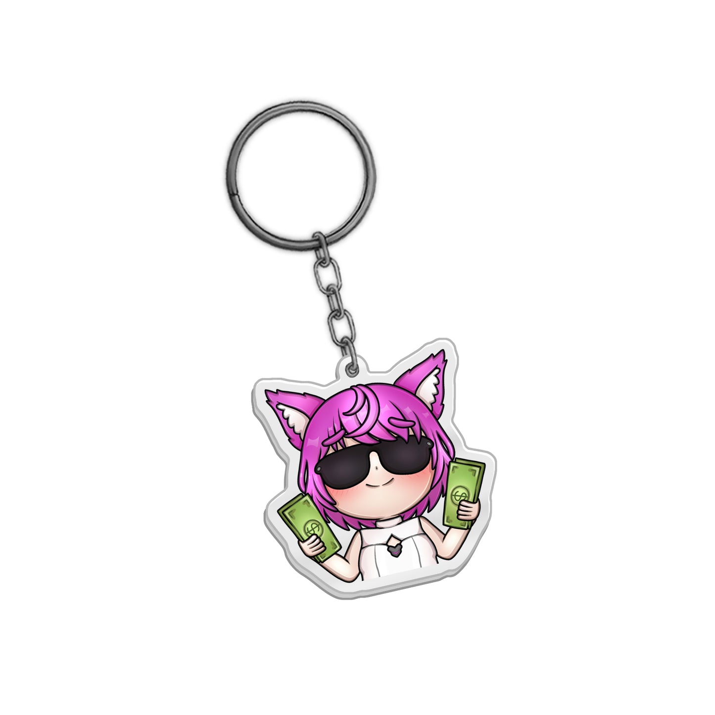 SakiMaster1 "Cash Money" Keychain