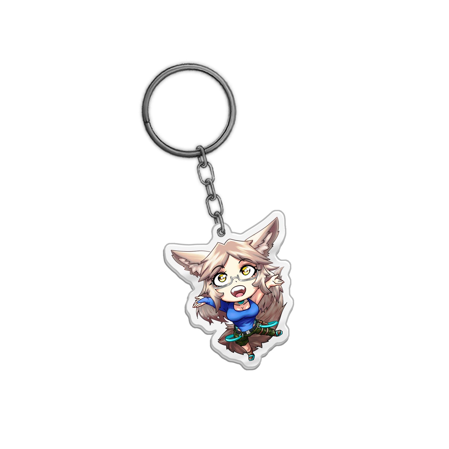 Sandy Lightning ‘Chibi Yay-sune’ Keychain