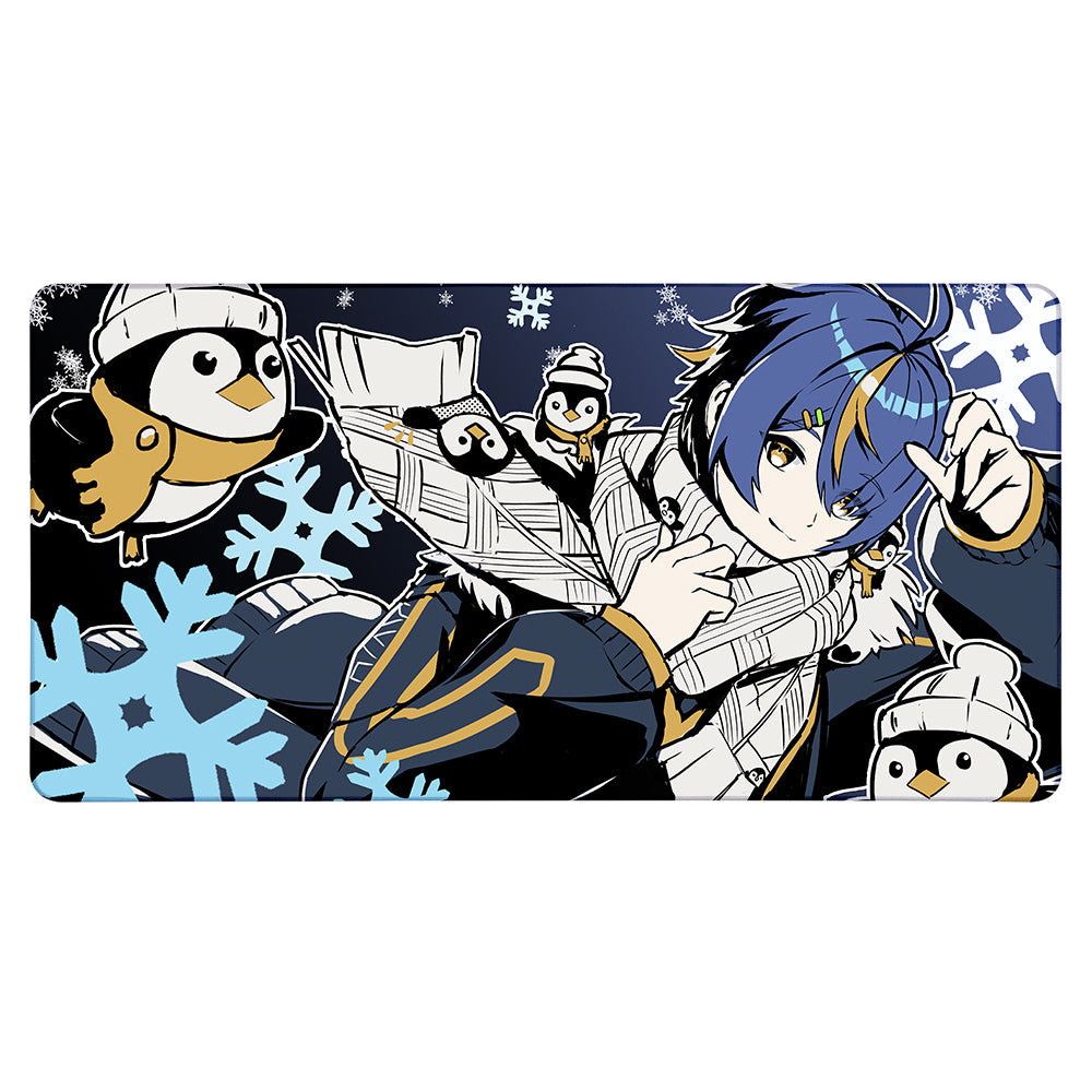 Sanguini Penguini "Winter Winds" XXL Mousepad