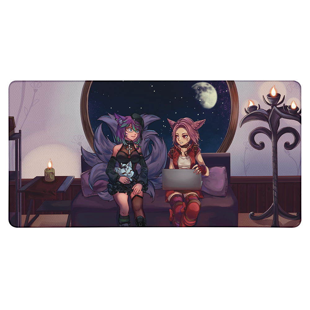 SarahAces "Moonlit Night" XXL Mousepad