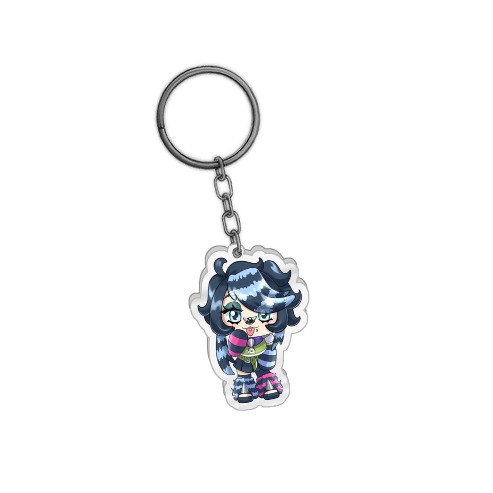Sketchyraven Chibi Keychain