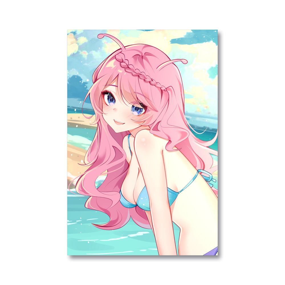 StarryYozzy "Beachside Butterfly" Poster