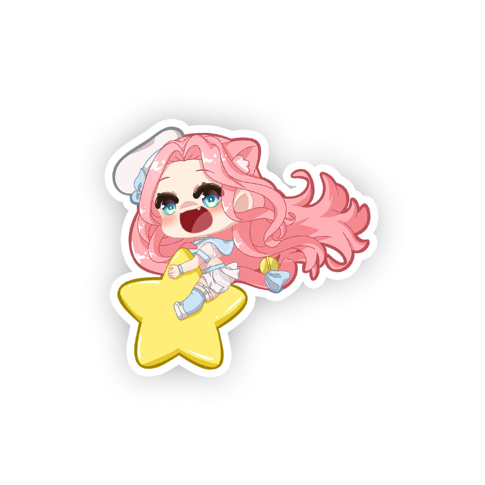 MeowMoonified Starfall Sticker