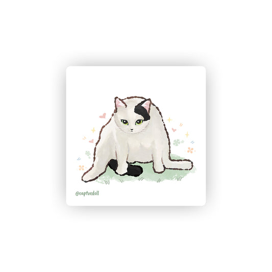 MariaLatte Pixel Flowers Sticker