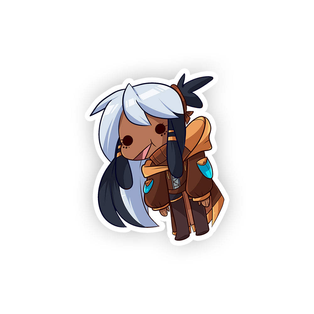 Zippkey Dangle Sticker