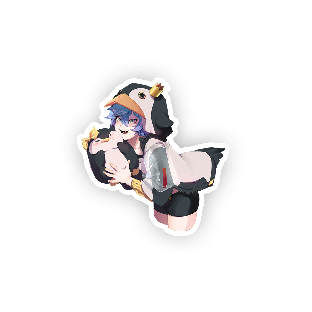LineChu Penguin Sticker