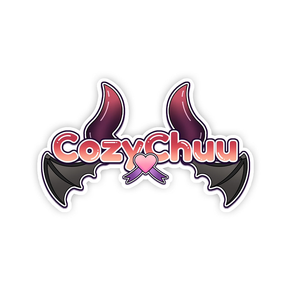 cozychuu Logo 2 Sticker