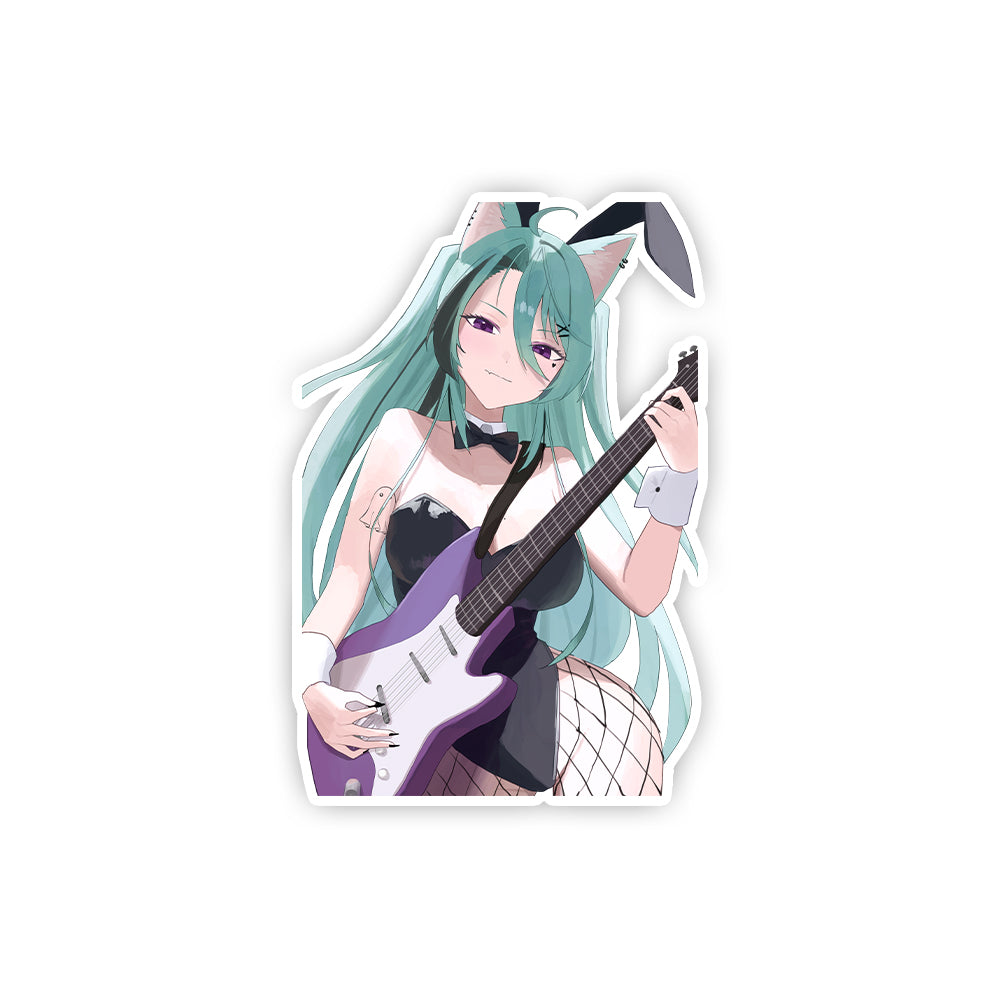 Dreamcatcher Bunny Rock Sticker