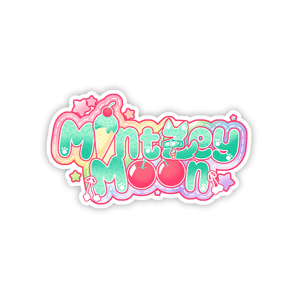 MintzeyMoon Logo V.2 Sticker