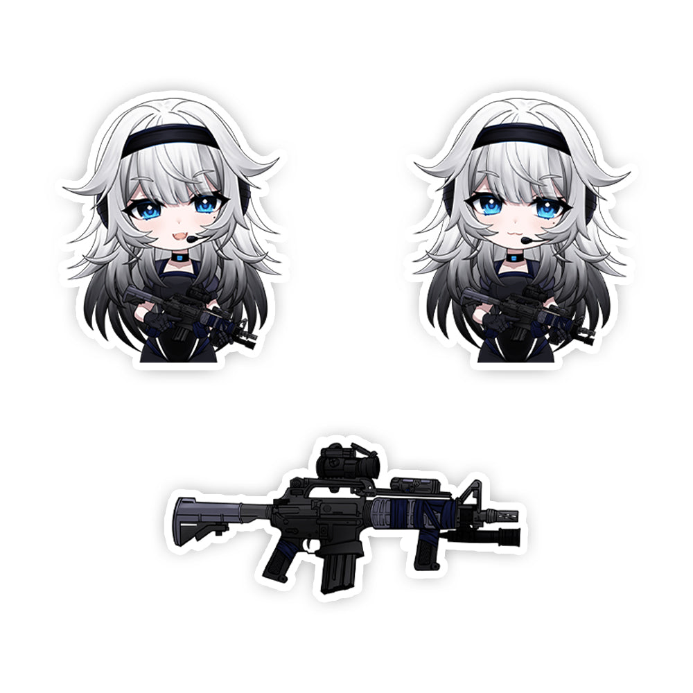 RIHSURI Chibi Marksman Sticker Pack