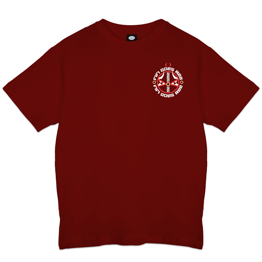 FiFiGoesRee & Ratta Dark Red T-Shirt