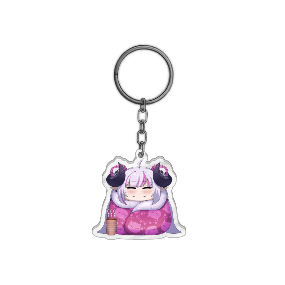 TiffanyTiefling Warm and Cozy Chibi Keychain