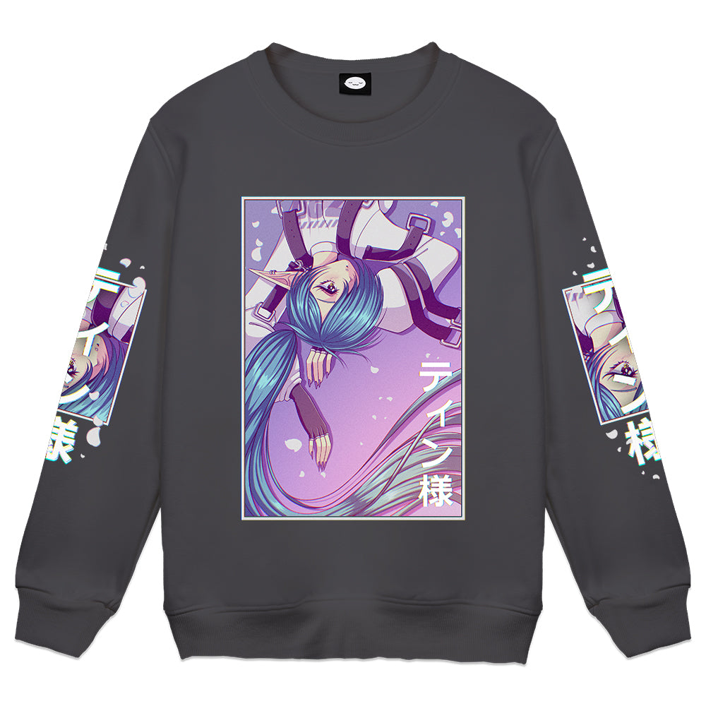 TinSama Band Poster Charcoal Crewneck