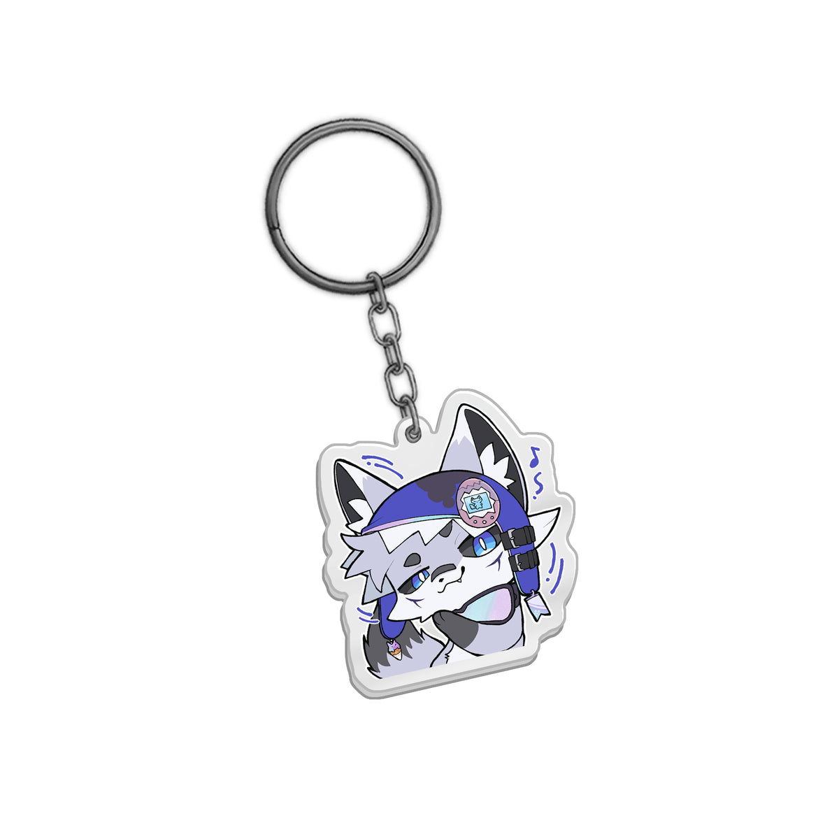 Tomoe Pix Music Keychain