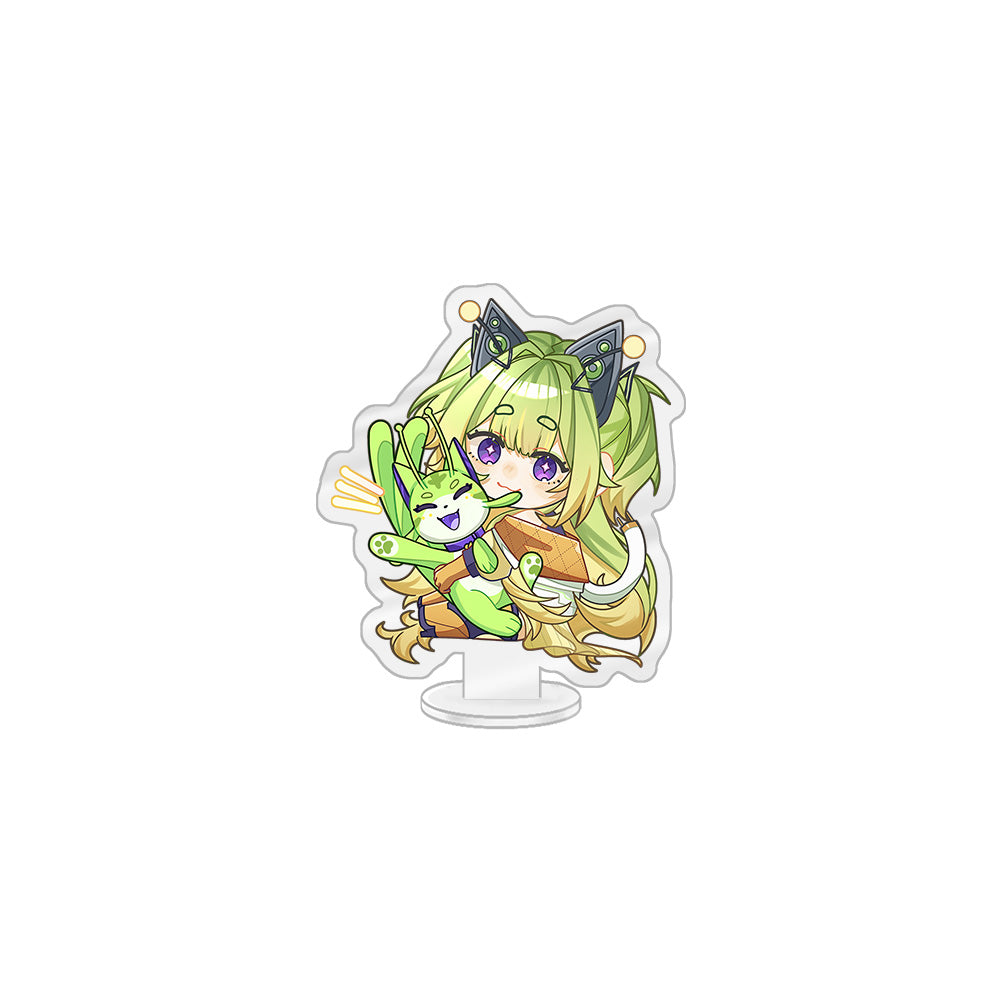 Uchuujin Ai "Chibi Ai & Glorpies" Mini Standee