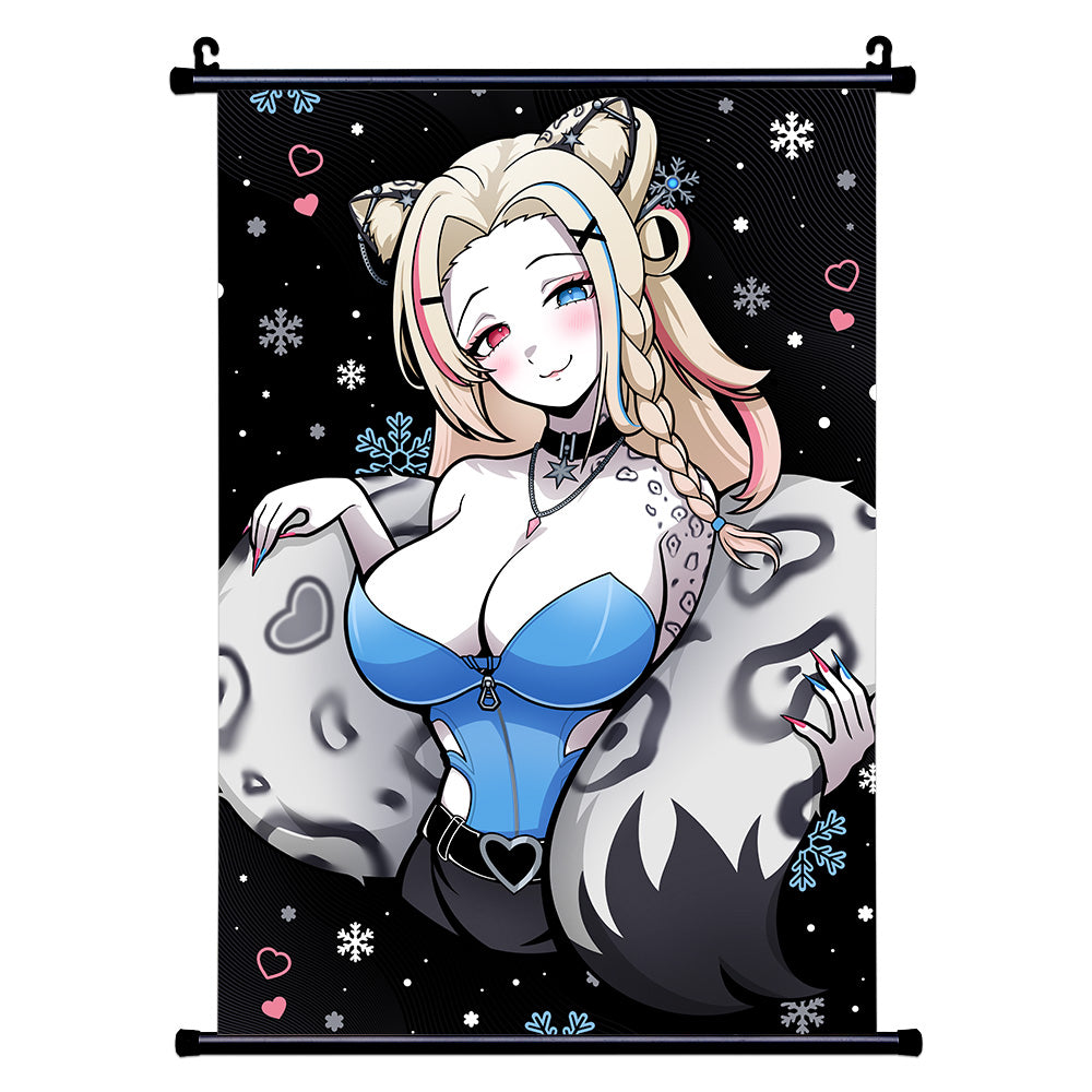 Miyra Mirage "Your Favourite Snow Leopard" Wall Scroll