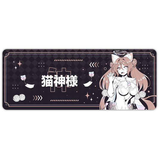 Ninshin Nyami Cat God XL Mousepad