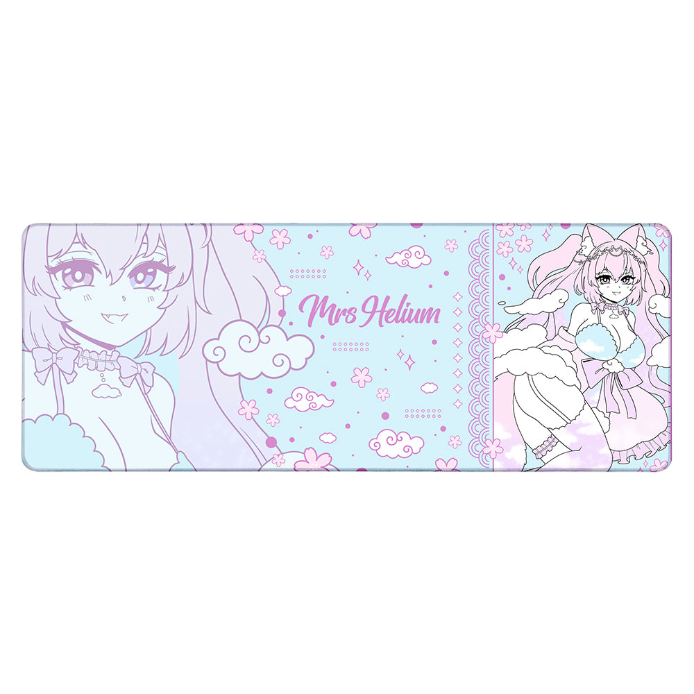 MrsHelium Blue XL Mousepad