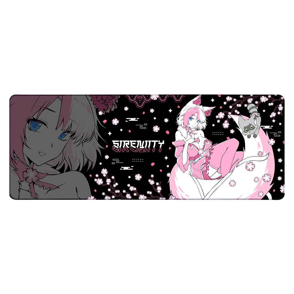 Sireniity "Sakura Fox Maid" XL Mousepad