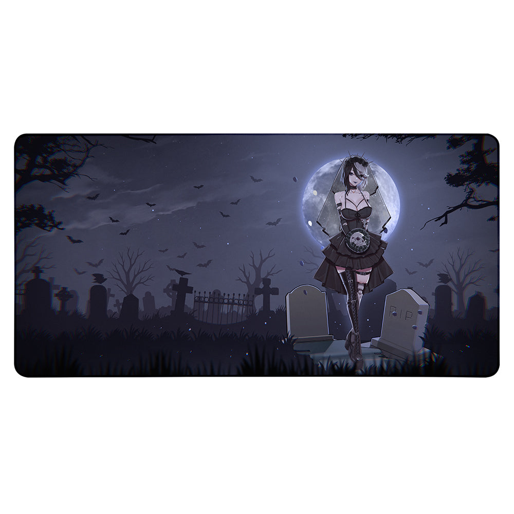 HereLiesElla Graveyard XXL Mousepad