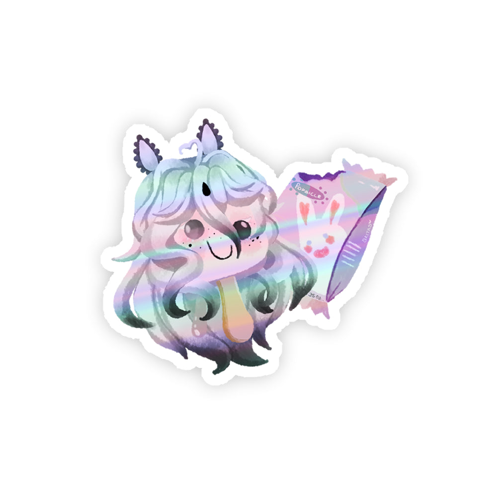 bvnnyfish Holographic Sticker