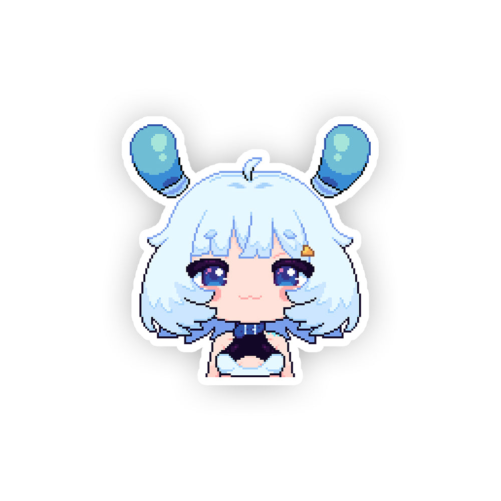 cunniehoe Peeker Sticker Add On