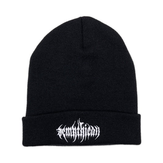 Demythicall Metal Logo Embroidered Beanie