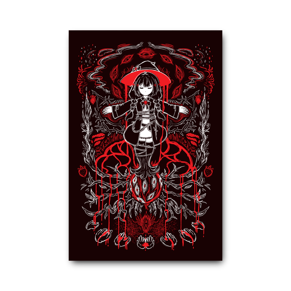 EngeliHeart Strawberry Sacrifices Poster