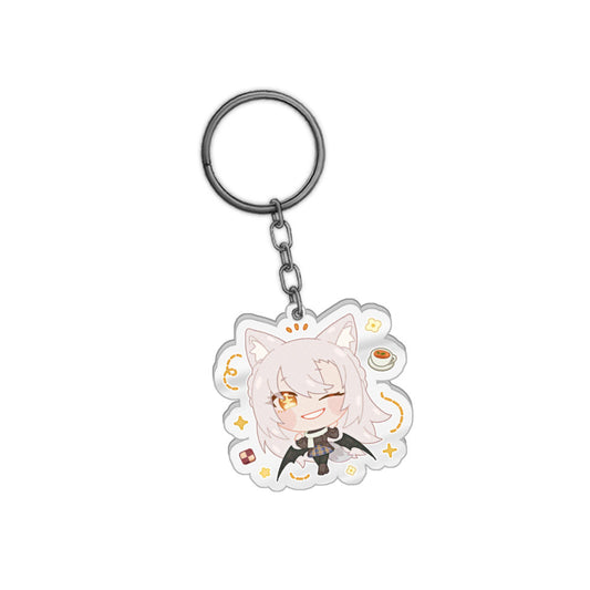 fruitiqt Tea and Cookies Keychain